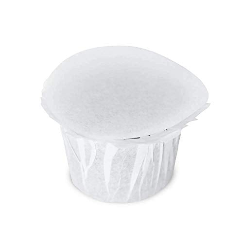 EZ Cup Paper Filters with Lid for Reusable Coffee Pods (150 Count)