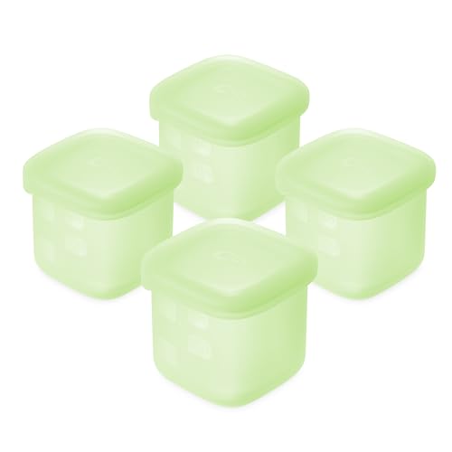 Silicone Baby Food Storage Containers 4pk (4 Count)
