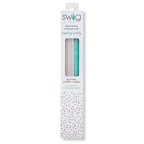 Reusable Straw Set with Cleaning Brush