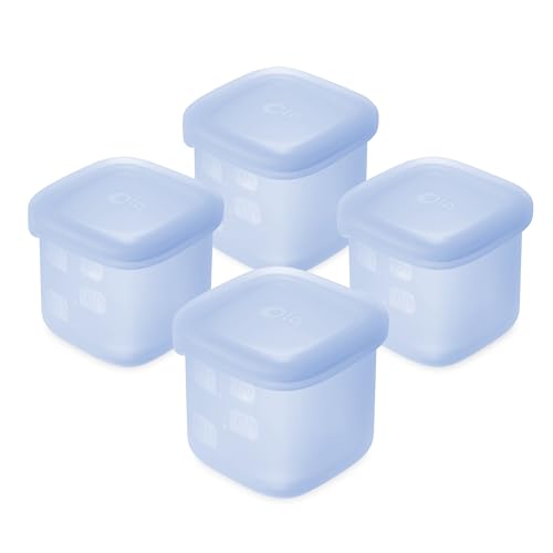 Silicone Baby Food Storage Containers 4pk (4 Count)