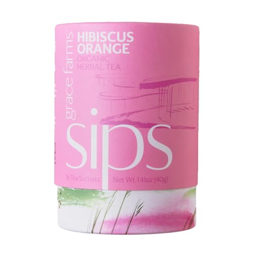 HIBISCUS ORANGE Herbal Tea (16 Count)
