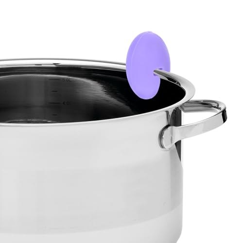 Thermometer Pot Clip Temperature Probe Clip Holder for Pots and Pans Cooking Thermometer Bracket for Candy Baking Meat Saucepan 1.85 X 1.14 X 1.14 in