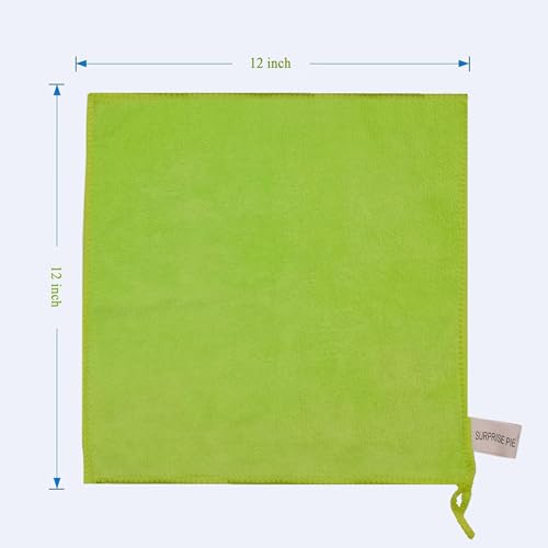Ultra Absorbent 400 GSM Microfiber Cleaning Cloths (12 Count)