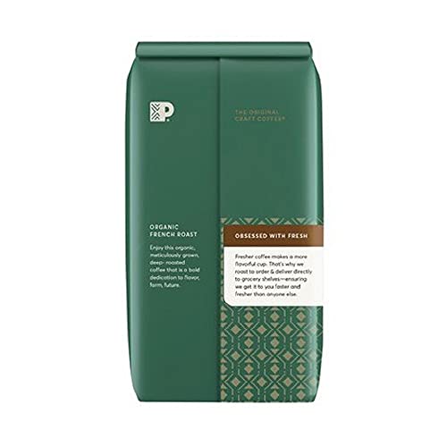 PEET'S Organic Ground French Roast (32 Ounce)