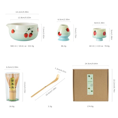 Matcha Whisk Set with Spout