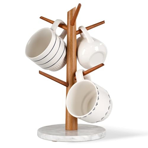 Acacia Wood Mug Tree