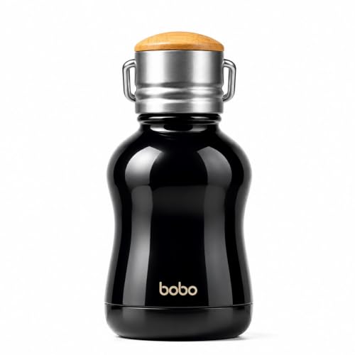 Mini Vacuum Insulated Water Bottle With Bamboo Lid