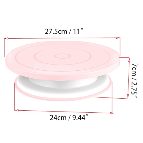 Cake Decorating Turntable 11 Inch Cake Turntable Anti