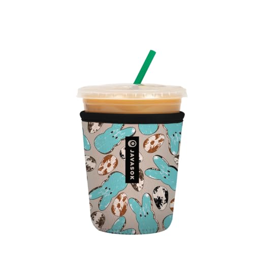 JavaSok Iced Coffee & Cold Soda Insulated Neoprene Cup Sleeve
