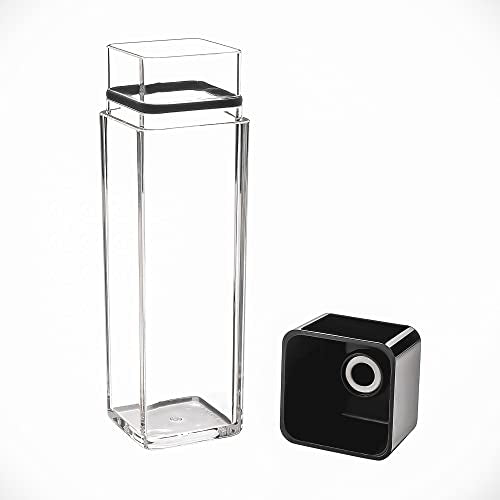 6 Tubes Coffee Bean Cellars with Stand & Hopper (16 Ounce)