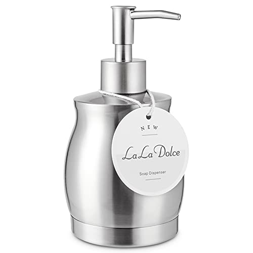 Stainless Steel Countertop Soap Dispenser Liquid Bottle and Pump