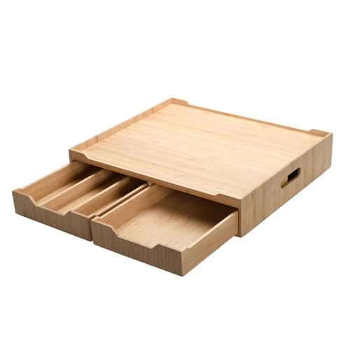 Bamboo Drawer & Large Sliding Tray for K