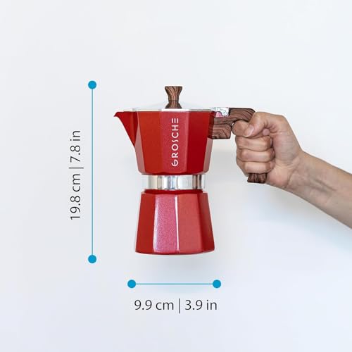 Milano Stovetop Espresso Maker Moka Pot 6 espresso Cup
