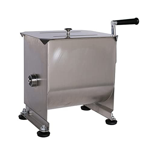 CMI Commercial Stainless Steel Manual Meat Mixers with Lid