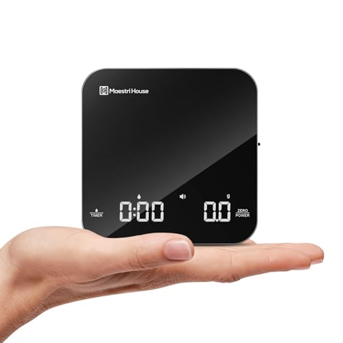 S2 Espresso Coffee Scale with Timer 0.1g Precision Shot Scale