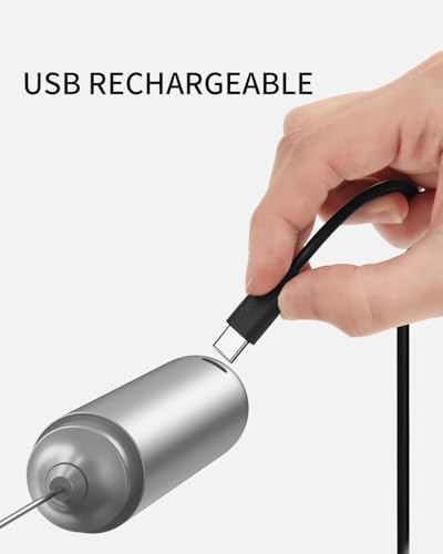 Rechargeable Milk Frother Handheld