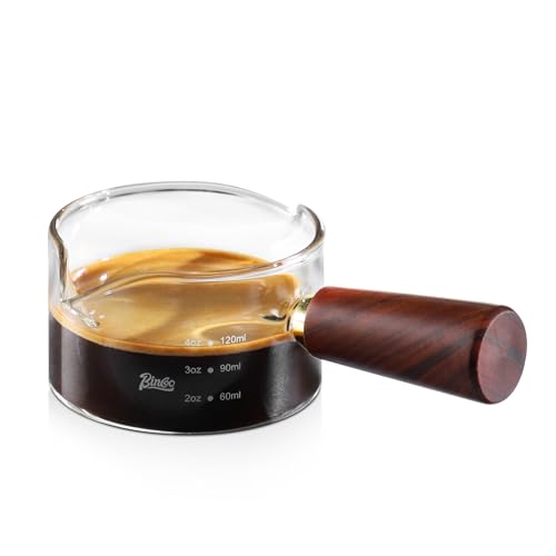 Espresso Shot Glasses with Wood Handle