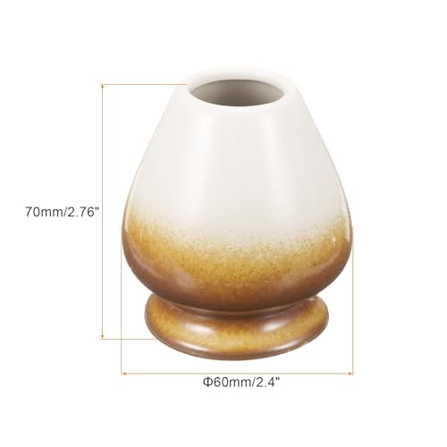 Ceramic Chasen Stand 70mm Matcha Whisk Holder Teas Set Whisks Stand Traditional Matcha Tea Chasen Holder Tea Set Accessories for Tea Tasting