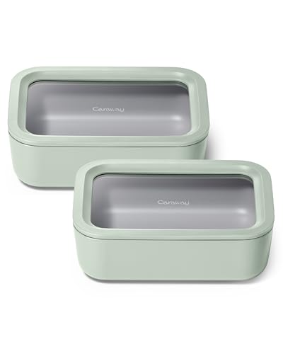 2 Piece Glass Food Storage Set with Lids (2 Count)