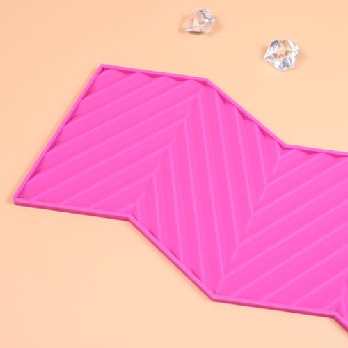 3D Diagonal Stripes Design Lace Mat Silicone Mold Silicone Lace Mold Sugar Craft Cake Brim Decoration Tool