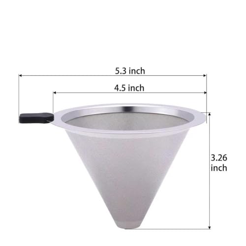 Pour Over Coffee Filter Dripper