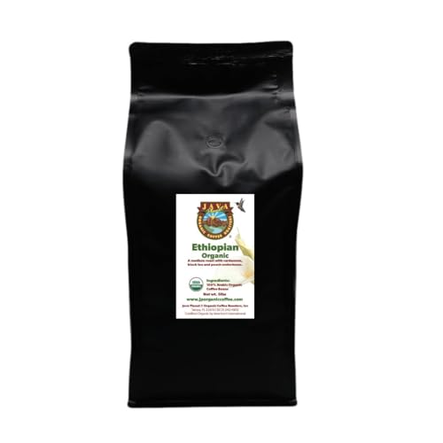 Organic Mold Free Ethiopian Coffee Beans (80 Ounce)