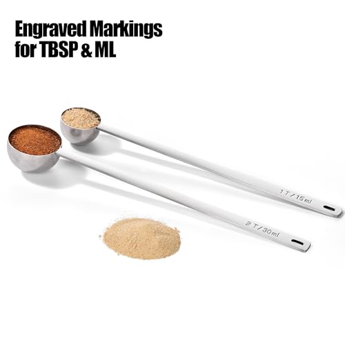 Metal 8.5in Long Handle Coffee Scoop for Ground Coffee