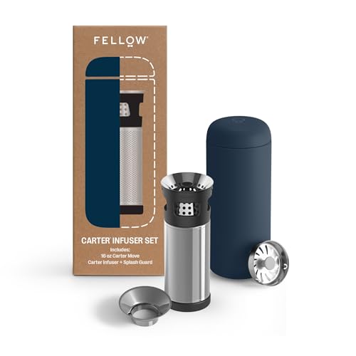 Carter Tea Infuser for Loose Leaf Tea and Cold Brew (16 Fl Oz)