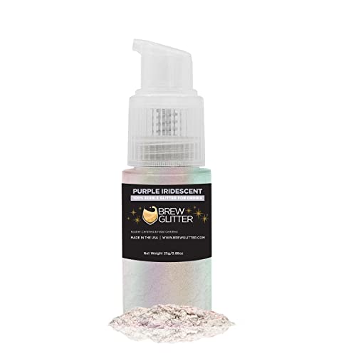 Brew Glitter Edible Drink Glitter Pump 1x 25g for Cocktails