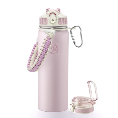 24oz Insulated Stainless Steel Travel Water Bottle
