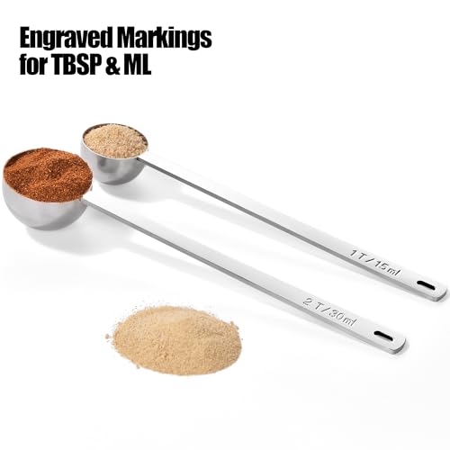 Metal 6.9in Long Handle Coffee Scoop for Ground Coffee