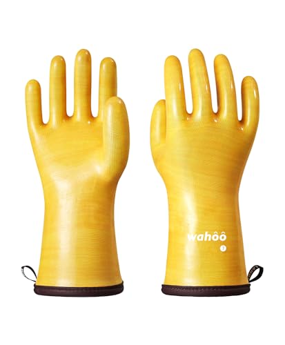 wahoo 12 Inch Liquid Silicone Oven Mitts
