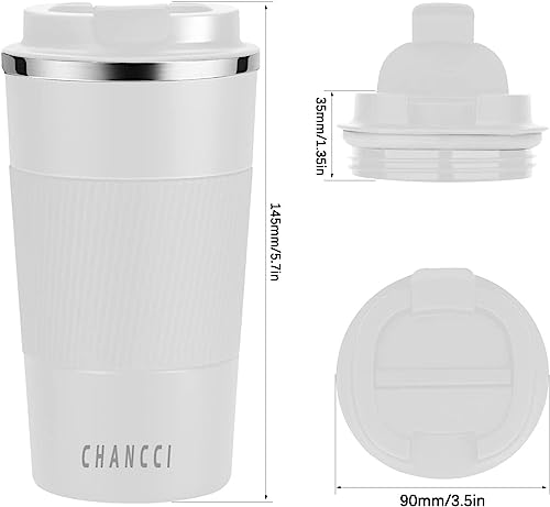 12oz Travel Coffee Mug Spill Proof