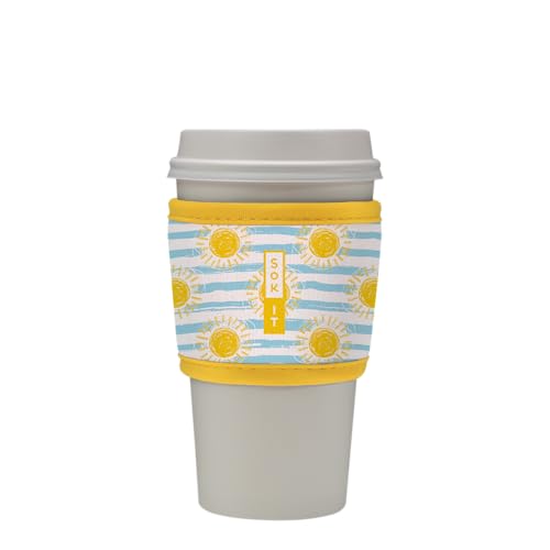 HotSok Coffee & Tea Reusable Insulated Neoprene Cup Sleeve