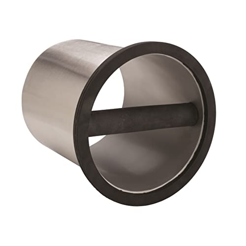 Open Bottom Stainless Steel Knock Box Chute with Rubber Bar