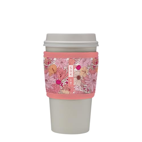 HotSok Coffee & Tea Reusable Insulated Neoprene Cup Sleeve