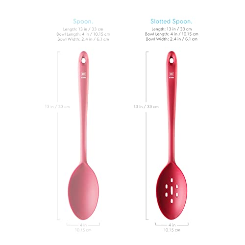 DI ORO Silicone Slotted Spoon