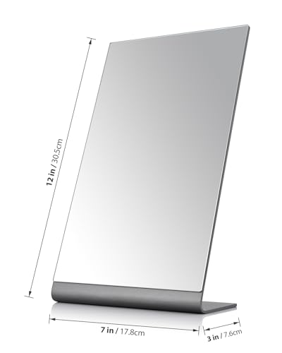 12"x7" Frameless Makeup Mirror