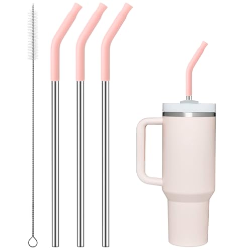 Straight Metal Straws for Stanley 40oz (3 Count)