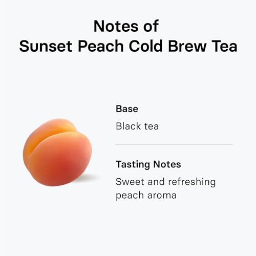 Sunset Peach Cold Brew Tea (20 Count)