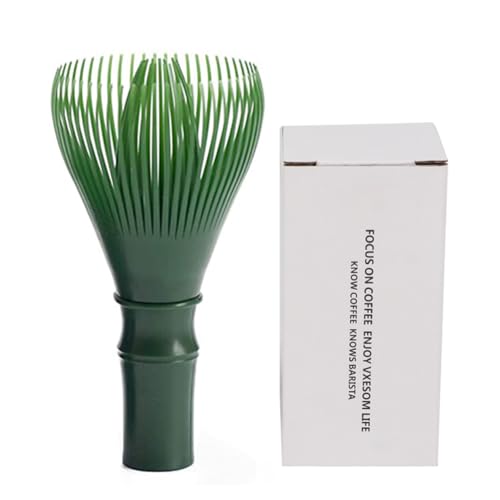 Traditional Matcha Whisk Reusable PP Resin Matcha Whisk Chasen Dishwasher Safe Matcha Stirrer Matcha Green Tea Powder Preparation Prepare Japanese Matcha Tea