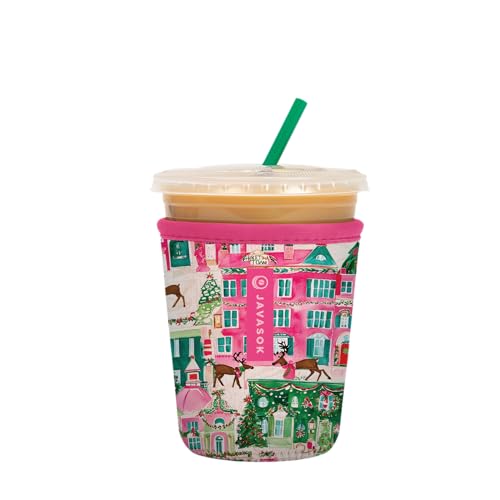 JavaSok Iced Coffee & Cold Soda Insulated Neoprene Cup Sleeve