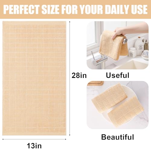 100% Cotton Terry Kitchen Towels (4 Count)