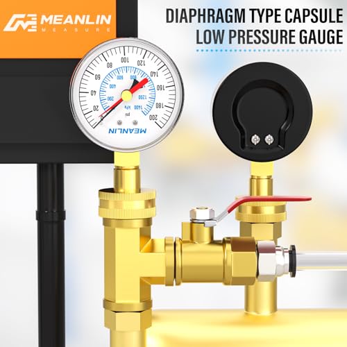 0~200Psi 3 4" Female Water Pressure Kit Plus 5 adapters