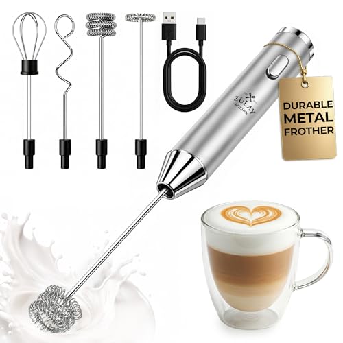 Rechargeable Milk Frother Handheld