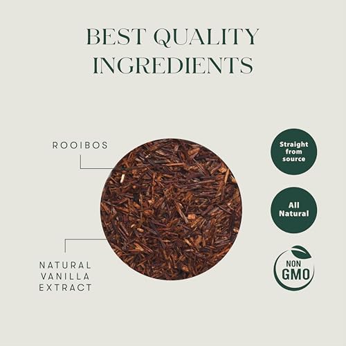 Estates Rooibos Vanilla Organic Rooibos Tea (50 Count)