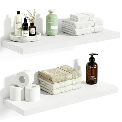10" Deep Floating Shelves (2 Count)