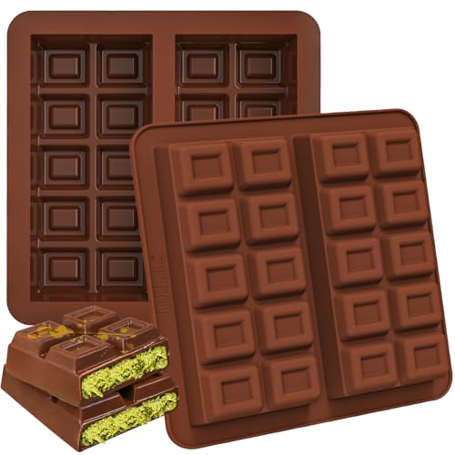 Deep Chocolate Bar Mold Dubai