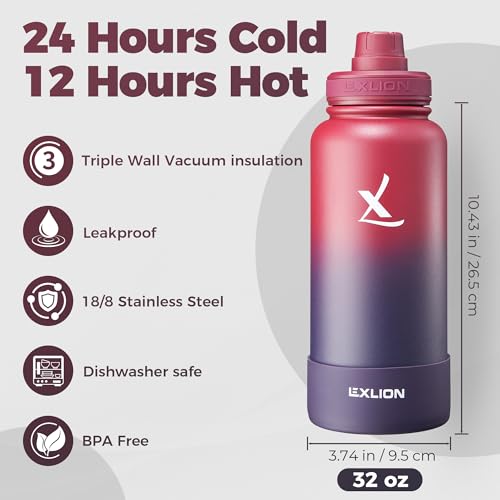 Tea Infuser Water Bottle 32 Oz