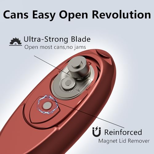 Automatic Electric Can Opener for Seniors for Kitchen